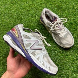 New Balance 1540 Running Sneakers Womens White Purple Low 9.5 US